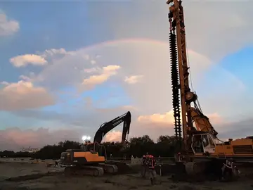 Bauer Philippines carried out the design and construction of the retaining wall for the New LRT Satellite Depot